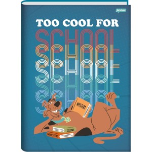 Caderno Brochura Universitário Capa Dura Scooby Doo 80 folhas - Jandaia