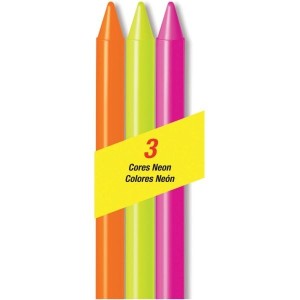 Gizões de Cera 12 cores + 3 Cores Neon Jumbo -  Faber-Castell