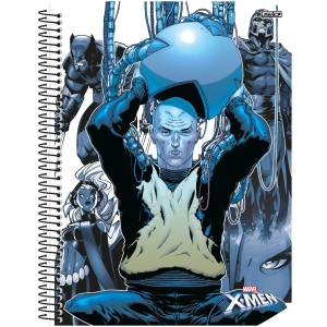 Caderno 1 Matéria Universitário Espiral X-Men - São Domingos