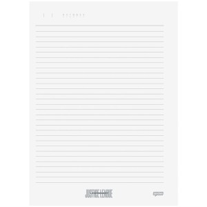 Caderno 1 Matéria Universitário Espiral Liga da Justiça - Jandaia