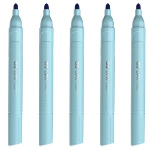 Marcador para Quadro Branco Cis BPX Kit c/ 5 Unidades - Azul
