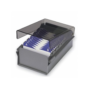 Porta Cartão de Visitas Fumê - Acrimet