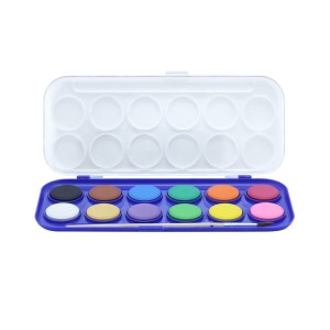 Aquarela 12 Cores com Pincel - Cis