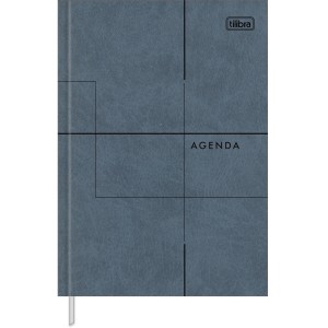 Agenda Executiva Costurada Diária 14,5 x 20,5 cm Prátika Permanente - Tilibra