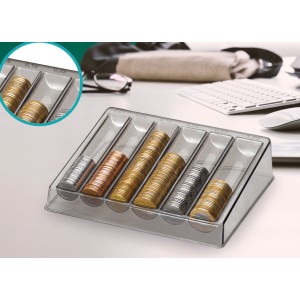 Organizador de Moedas Cristal - Waleu