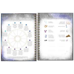 Agenda Planner Espiral 17,7 x 24 cm Magic 2024 - Tilibra