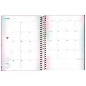 Agenda Planner Espiral 17,7 x 24 cm Capricho 2024 - Tilibra