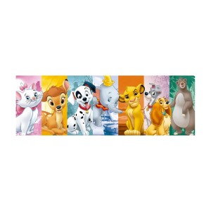 Quebra-cabeça Puzzle 350 peças Panorama Disney Animais - Grow