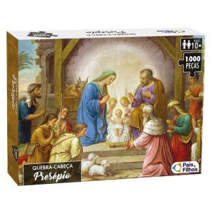 Quebra-Cabeça 1000 peças Presépio - Pais & Filhos