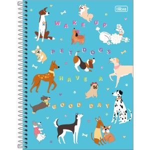 Caderno 20 Matérias Universitário Espiral Hug Me Sortido - Tilibra