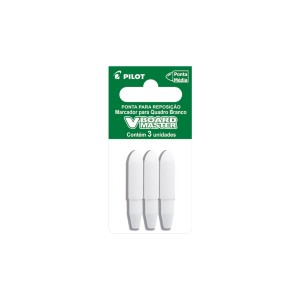 Ponta Para Caneta Quadro branco V-Board Master c/ 3 unidades - Pilot