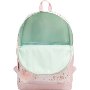 Mochila de Costas Académie Corações Metalizados - Tilibra